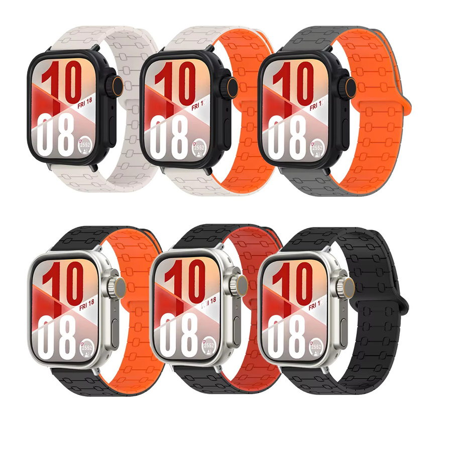 CHIICSMART Sportarmband, Silikon, Silber, Huawei Watch Fit 3/4/4Pro - Bild 3