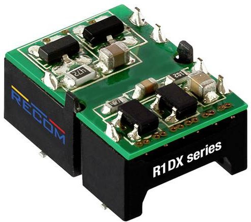 RECOM R1DX-0515/H-TRAY DC/DC-Wandler 5V 0.033A 1W in Grün - Bild 1