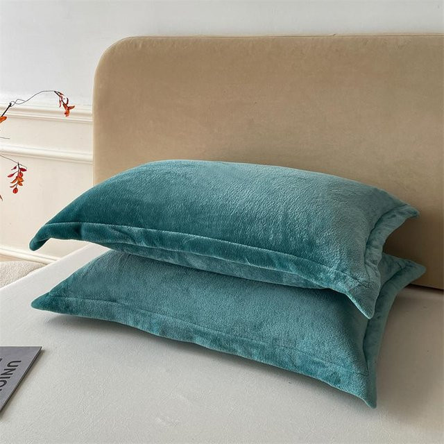 Yiran Furniture Kissenbezug aus Samt, rechteckig, 2er-Set, B: 48 cm, L: 74 cm - Bild 1