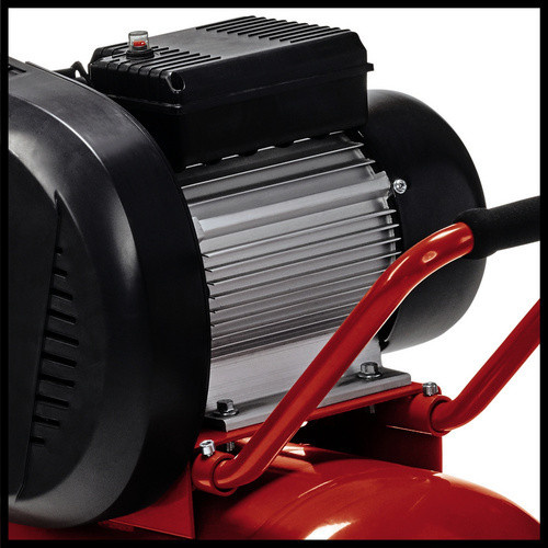 Einhell Druckluft-Kompressor TE-AC 430/90/10 in Rot mit 90 l Fassungsvermögen und 10 bar Druck - Bild 2