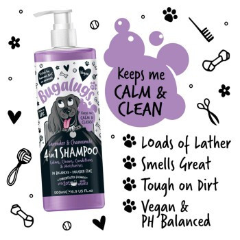 Bugalugs Hundeshampoo 4in1 Lavendel & Kamille, 500 ml - Bild 6