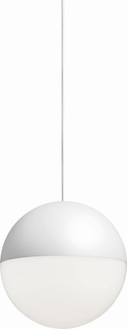 Flos String Light Sphere Touch Dim Pendelleuchte in Weiß aus Aluminium und Polycarbonat - Bild 1
