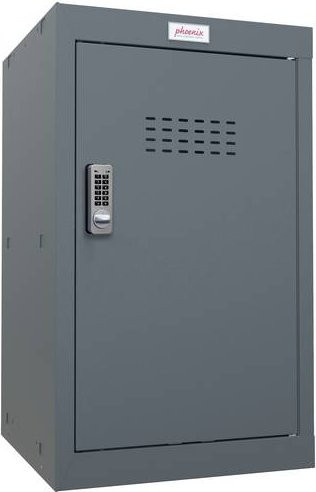 Phoenix CL0644AAE Würfel Schließfach Mittel 2 Anthrazit mit Elektronikschloss B/T/H: 40 x 40 x 66,5 cm - Bild 1