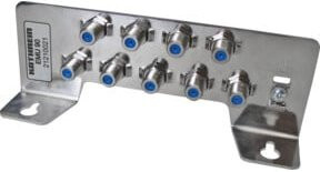 Kathrein F-Erdungsblock EMU 90 9-fach in Silber - Bild 1