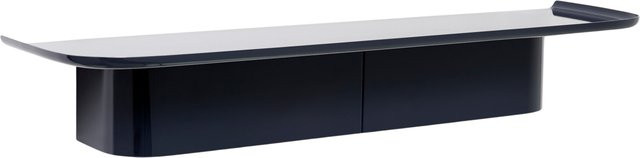 HAY Korpus Regal Garderobe L Blau aus Aluminium mit glänzender Oberfläche - Bild 1