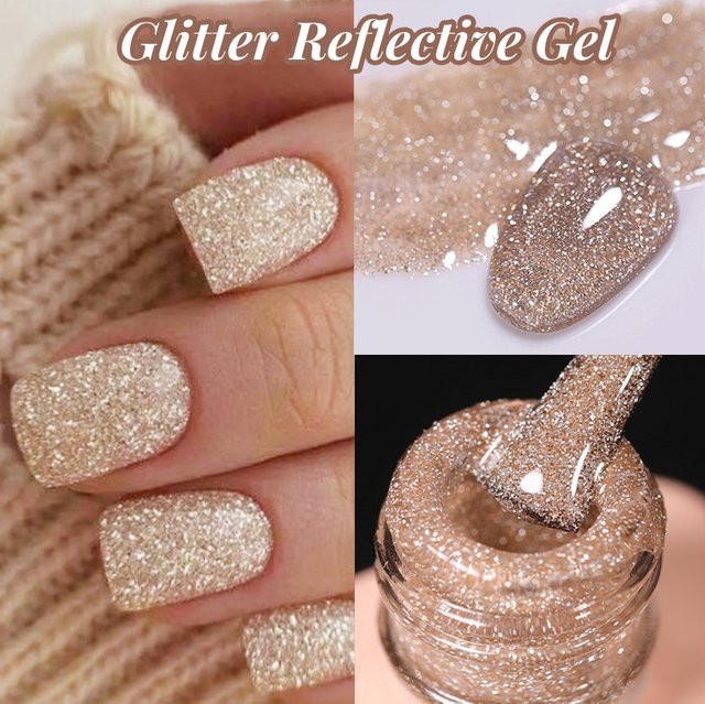 UR SUGAR Nagellack, Champagner Gold, 15 ml, glänzend - Bild 1