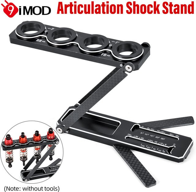 9IMOD RC Tool Artikulation Shock Stand, Zubehör, Aluminium, faltbar, abnehmbar - Bild 1