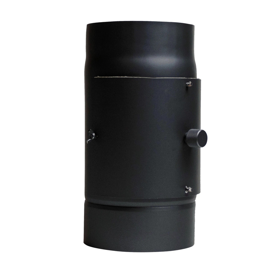 Firefix Kaminfilter KAT Rauchrohr in Schwarz mit Durchmesser: 150 mm - Bild 1