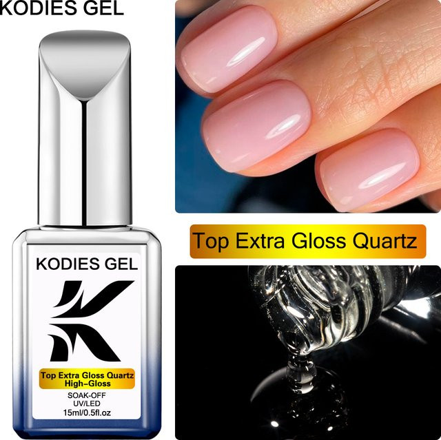 KODIES GEL Nagelgelpoliermittel, Transparent, Glänzend - Bild 1