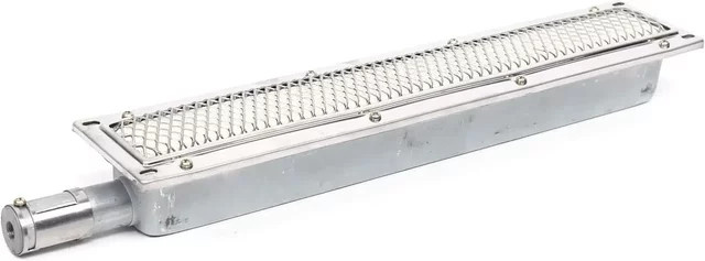 Bymaocar Top Heat Gasgrill BBQ aus Edelstahl mit Infrarot-Seitenbrenner und Keramikheizung in Silber - Bild 1