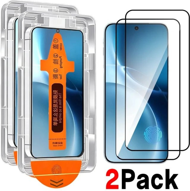 2 Stück Gehärtete Glas Schutzfolie für OPPO Reno 15 Pro, Transparent, Kratzfest und Anti-Fingerabdruck - Bild 1