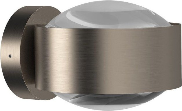 Top Light Puk Maxx Wandleuchte LED Nickel matt mit warmweißem Licht - Bild 1