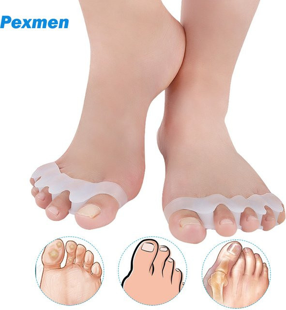 Pexmen Gel-Zehenspreizer, Unisex - Bild 1