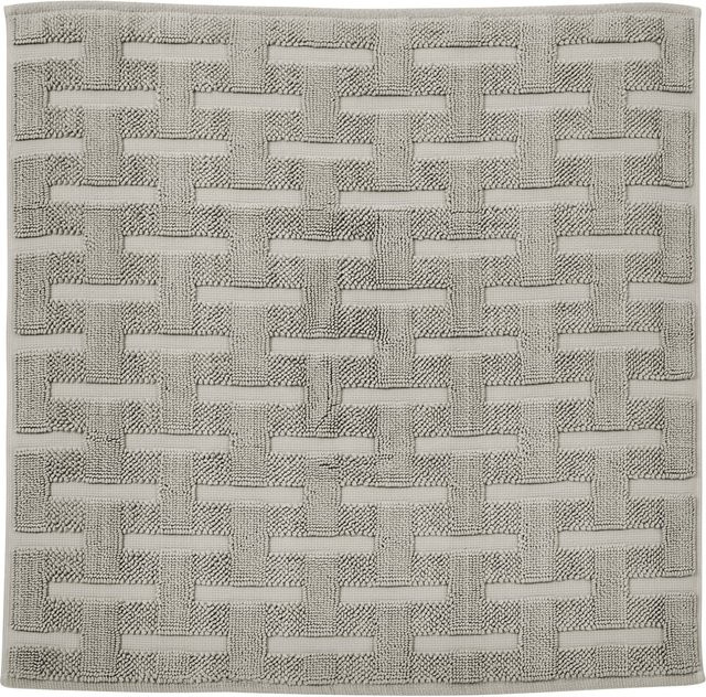 DONE Badteppich Delia Beige aus Baumwolle Modern Rechteckig - Bild 1
