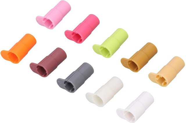 10er Set Stiftadapter aus ABS Kunststoff in Pink und Multicolour als Ersatz für deine Cricut Schneidemaschine - Bild 1