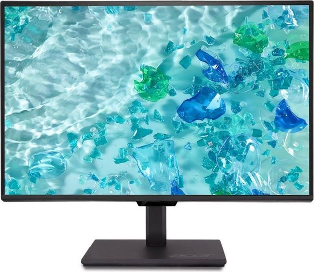 Acer Vero B248WE 24 Zoll LED-Monitor in Schwarz mit IPS-Panel, 1920x1200 Auflösung, HDMI, DisplayPort, USB-C und RJ45 - Bild 1