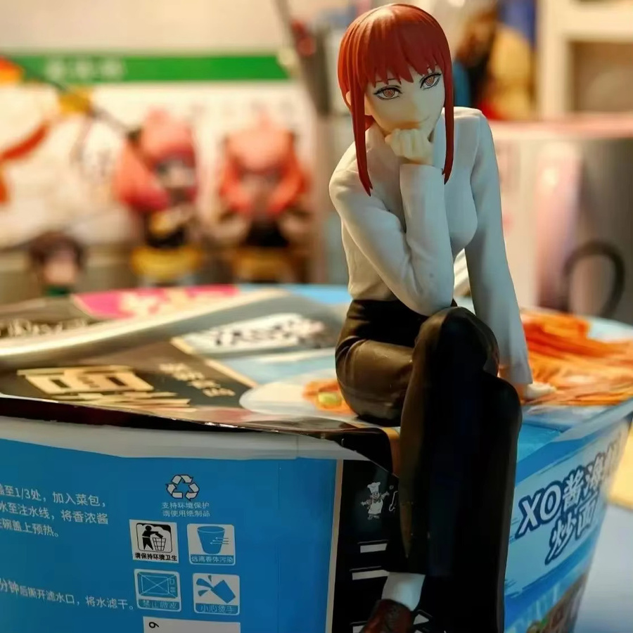 Bandai Chainsaw Man Makima, Noodle Stopper Modell, Einzelfigur, 14 cm - Bild 3