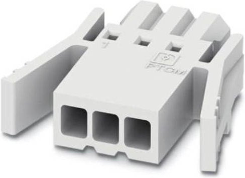 Phoenix Contact Buchsengehäuse-Kabel in Weiß mit 2,5 mm Rastermaß, 250 Stück - Bild 1
