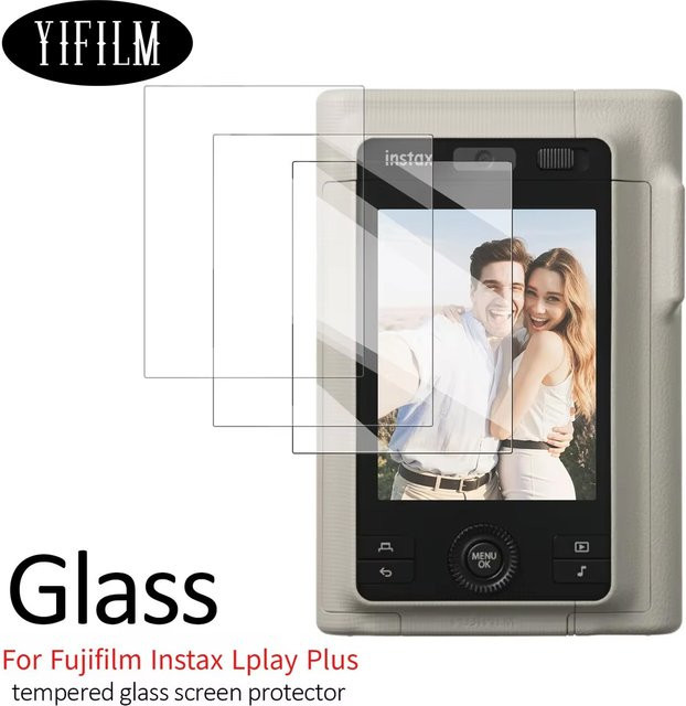 Fujifilm HD Clear 9H gehärtetes Glas Displayschutz für Instax Mini Evo, LiPlay und LiPlay Plus in Transparent - Bild 1