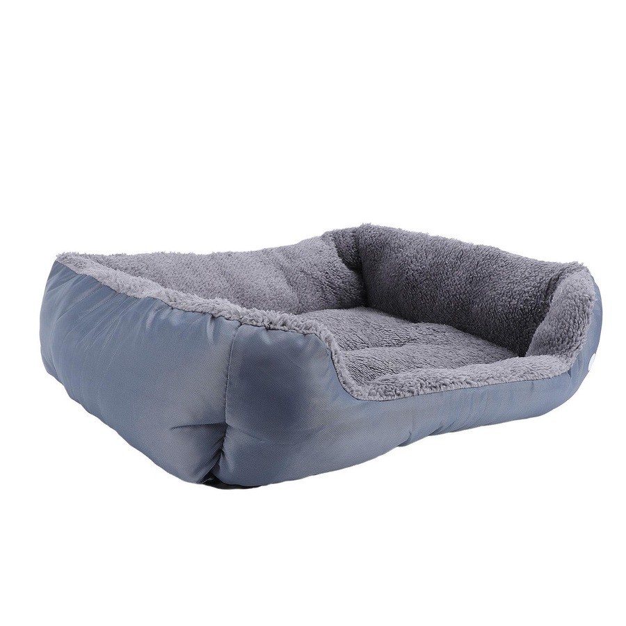 Koogeelife Haustier Sofa Bett aus Oxford-Gewebe und Plüsch als warmer Schlafplatz für Hunde und Katzen - Bild 2