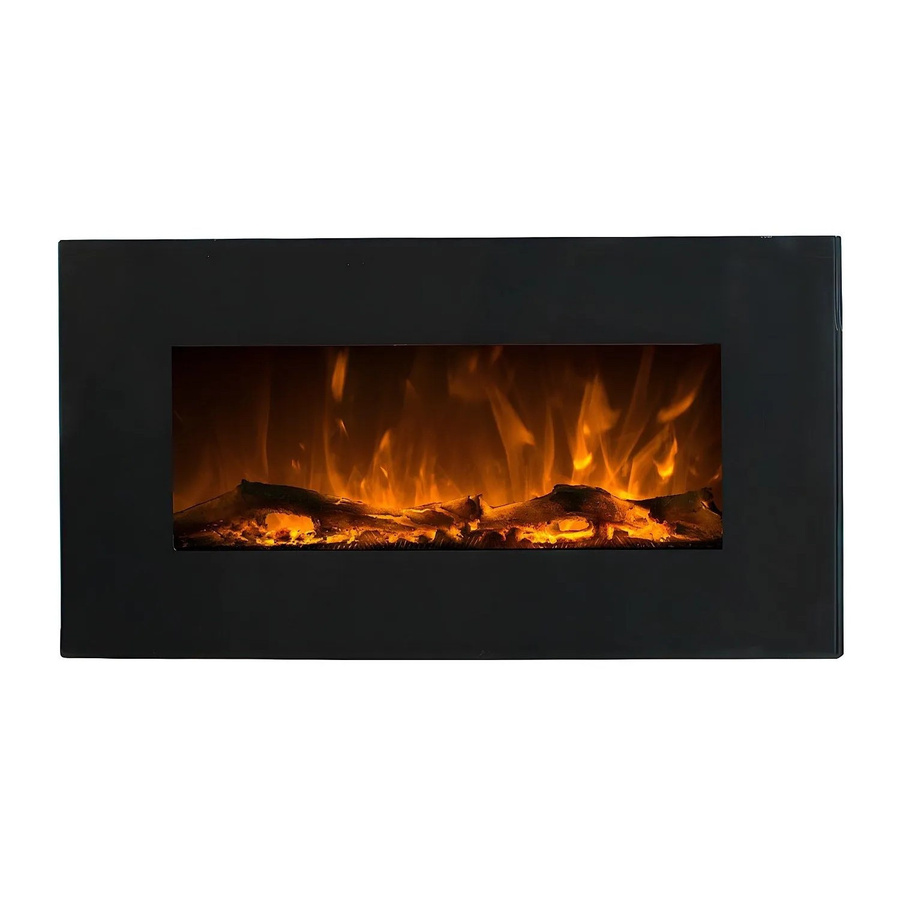 Vente-unique Elektrokamin Chandela Schwarz Höhe: 84 cm - Bild 2