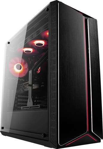 CSL Computer Gaming PC M11690H in Schwarz mit AMD Ryzen 7 9700X, 32GB RAM, 2TB SSD, AMD Radeon RX 7900 XT 20GB GDDR6 und Windows 11 Home - Bild 1