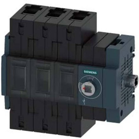 Siemens Lasttrennschalter 3polig 125A 3 Wechsler 690 V/AC grau 3KD32342NE400 - Bild 1