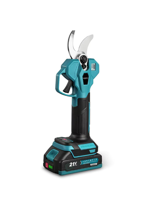 YOFIDRA Bürstenlose elektrische Astschere mit 32mm Schneidkapazität und 2-Gang-Modus, kabellose Elektroschere für den Garten, kompatibel mit Makita 21V LXT Akku - Bild 7