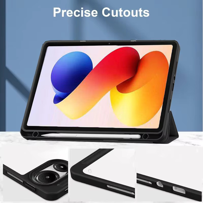 Xiaomi Redmi Pad 2 Pro 12,1 Zoll Hülle mit Stifthalter und Acryl-Rückseite in Schwarz oder Blau - Bild 3