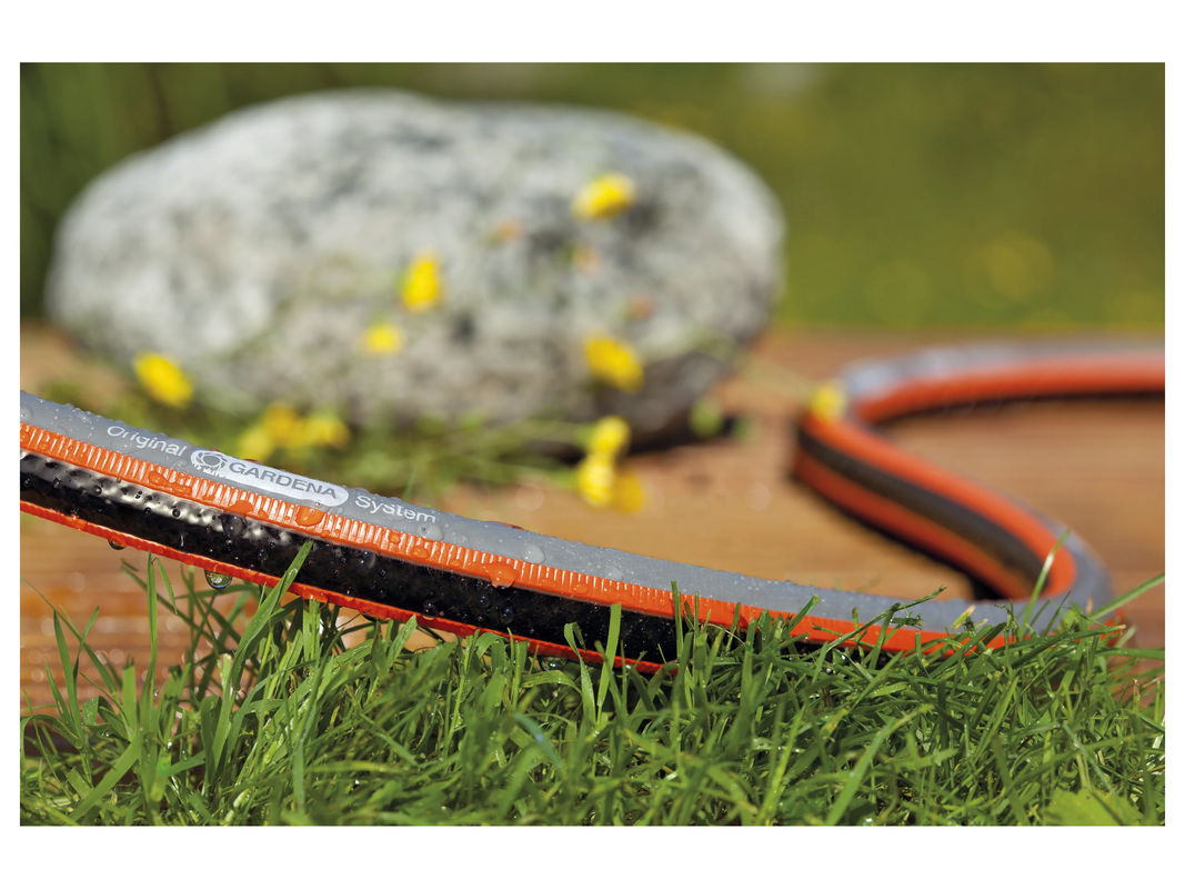 Gardena Gartenschlauch Comfort Flex 13 mm (1/2 Zoll), 15 m, Grau-Orange, bis 25 bar - Bild 2