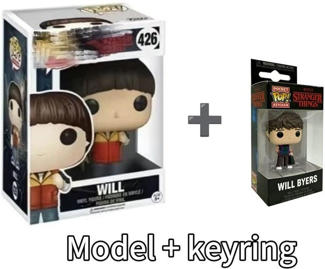 Funko Stranger Things POP Will-426, Ornament, mit Keyring - Bild 1