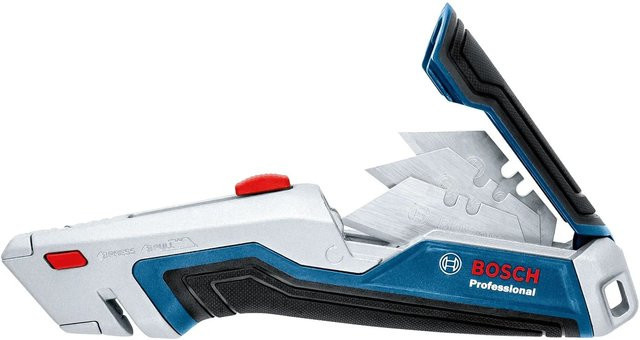 Bosch Professional Universalmesser mit einziehbarer Klinge und Hakenfunktion - Bild 1