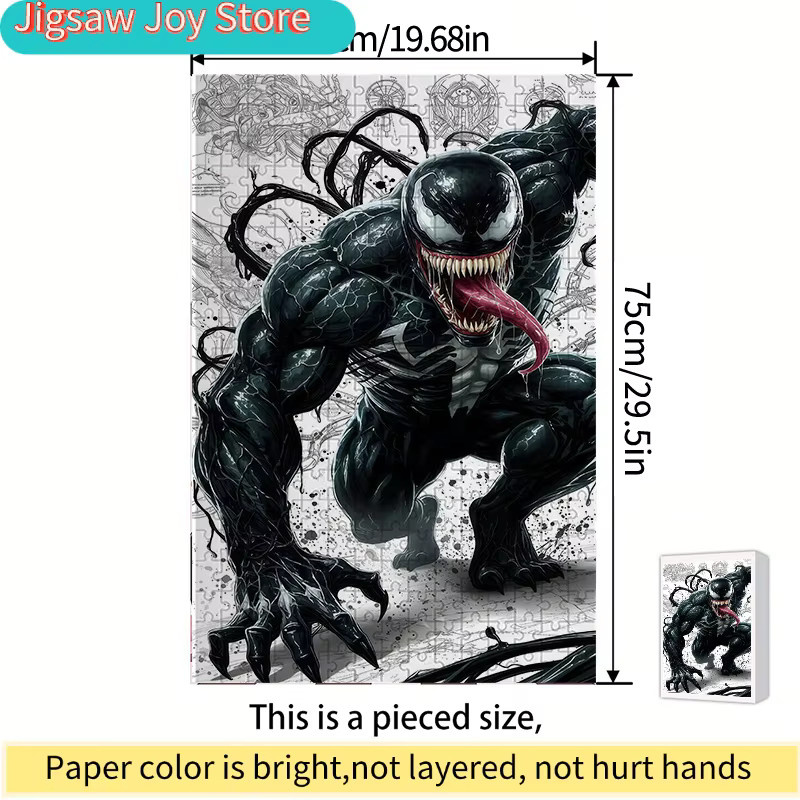 KAYOU Marvel Puzzle, Fangzahn-Venom-Design, ab 14 Jahren - Bild 3