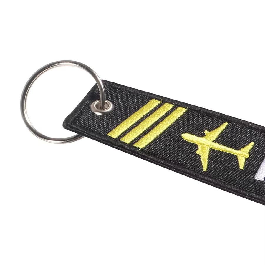 Schlüsselanhänger Remove Before Flight, Stickerei, Unisex, 3 Stück - Bild 3