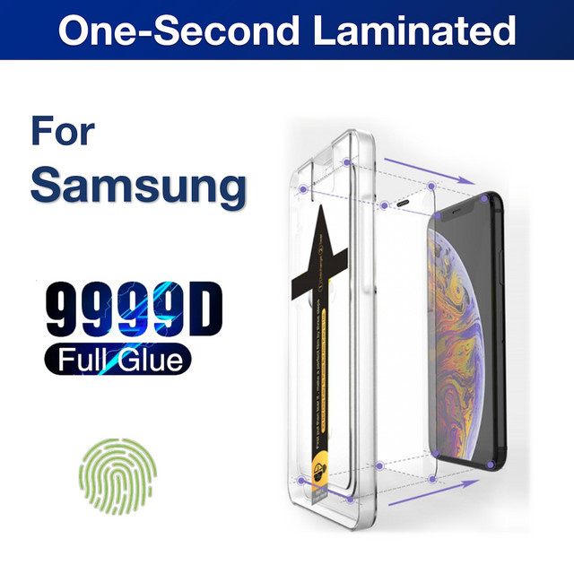 Samsung Displayschutz Panzerglas Folie Transparent für Galaxy S24 Ultra, S23 Plus, S22, S21, S20, A54 5G, A53, A52, A32, A22, M54, M33, A71, A50 und A32 5G/4G - Bild 1