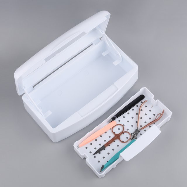 RANCAI Nagelwerkzeug-Sterilisator-Tablett, Weiß, Kunststoff, Unisex - Bild 1