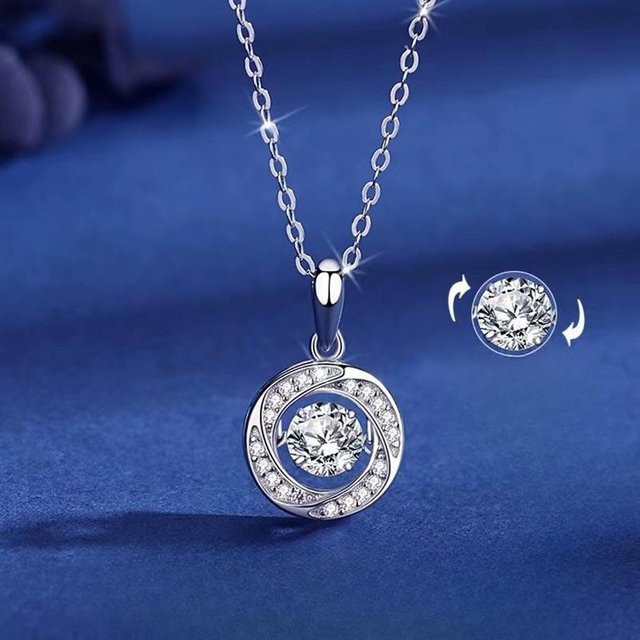 Lucky Star Jewelry Halskette, 999 Silber, Zirkonia, Damen - Bild 1