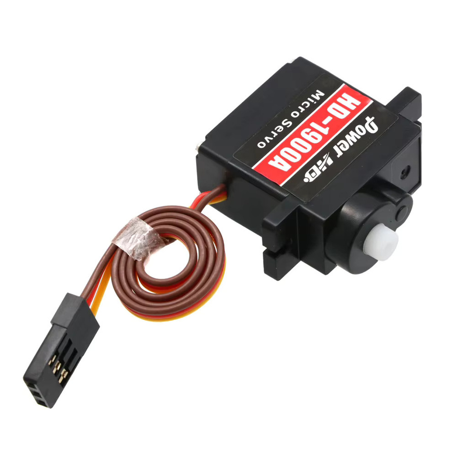 Power HD Micro Mini Analog Servo HD-1900A, mit Pom-Ausrüstung und Kunststoffgehäuse - Bild 3