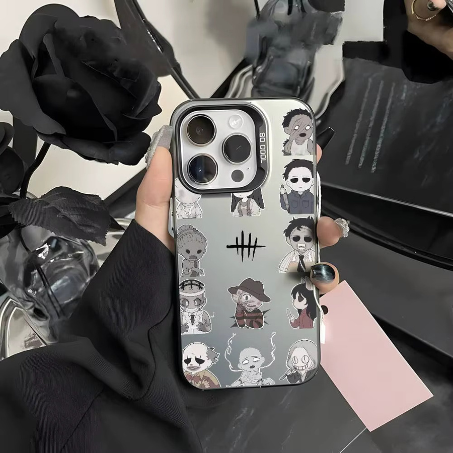 Handyhülle Dead By Daylight für Apple iPhone 11 bis 17 Pro Max in Mehrfarbig Matt Laser Metallic Aurora - Bild 5