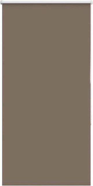 vidaXL Verdunkelungsrollo Kaffeebraun aus Polyester, B: 65 cm, H: 130 cm - Bild 1