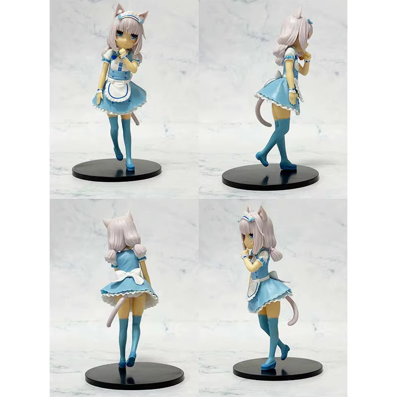 Nekopara Anime Katzenmädchen-Figur Chocolates Vanilla, Sammelfigur, 18cm - Bild 2