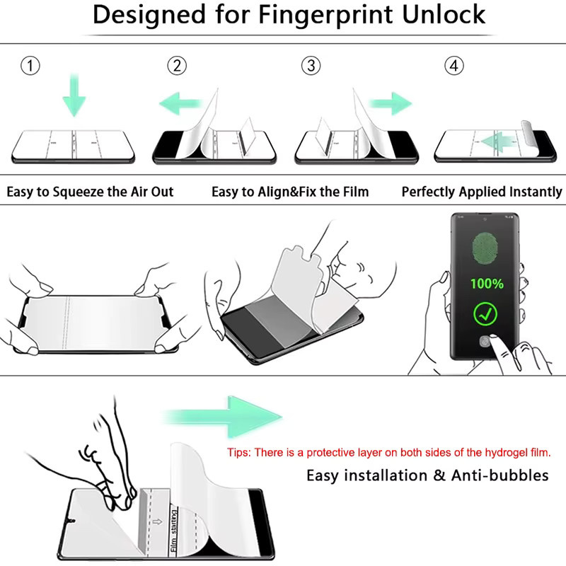 5 Stück transparente Hydrogel-Displayschutzfolien für Xiaomi 15T 17 Pro Max 15 14 13 Ultra 12 11 Lite 11T 12T 13T 14T Pro - Bild 5