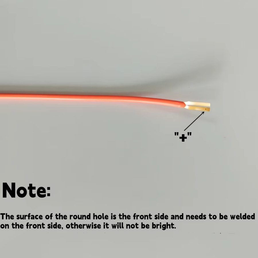 GAHADA Flexibles LED-Filament für DIY-Lampen, Multicolour (Rot), 2,5 V, CCT, zuschneidbar - Bild 3