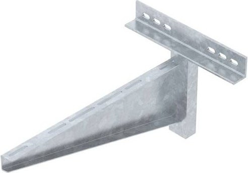 OBO Bettermann Wandausleger aus Metall in Silber, L x B x H: 61,0 x 6,0 x 33,5 cm - Bild 1