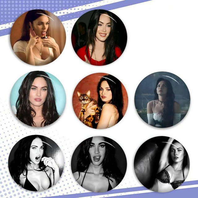 Brosche Jennifers Body Megan Fox, Anime Button Pin - Bild 1