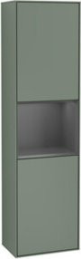 V&B Hochschrank Finion mit Wandbeleuchtung und LED-Beleuchtung, B/T/H: 41,8 x 15,0 cm x 151,6 cm, Lackiert - Bild 1