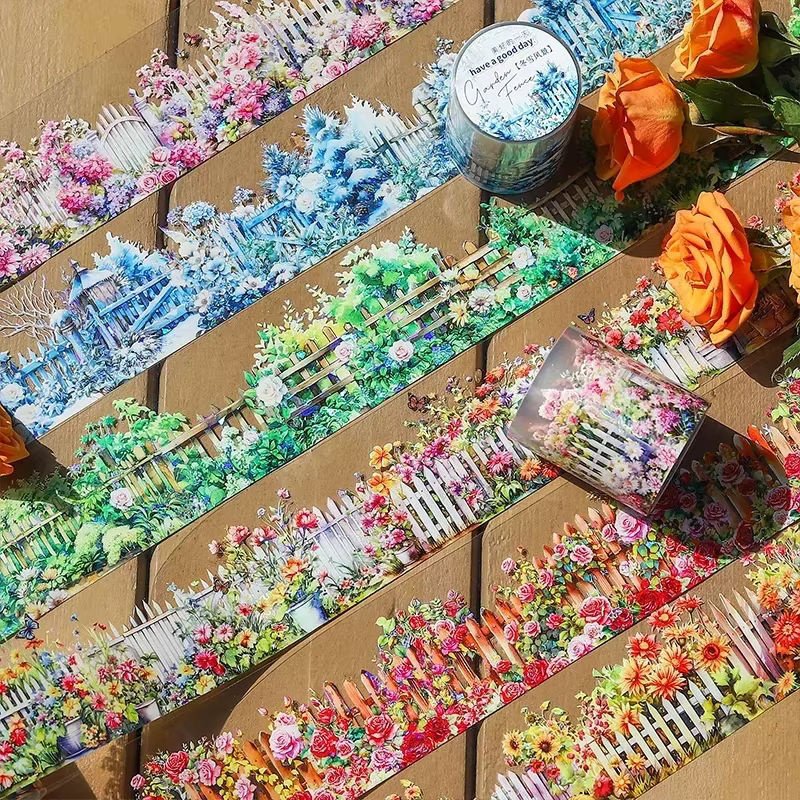 Leaffei PET-Klebeband in Multicolour, 1 Rolle, Breite: 50 mm, Länge: 2 m - Bild 3