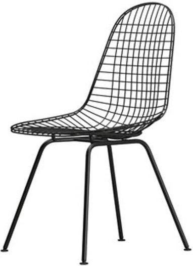 Vitra Wire Chair DKX in Schwarz aus Stahl - Bild 1