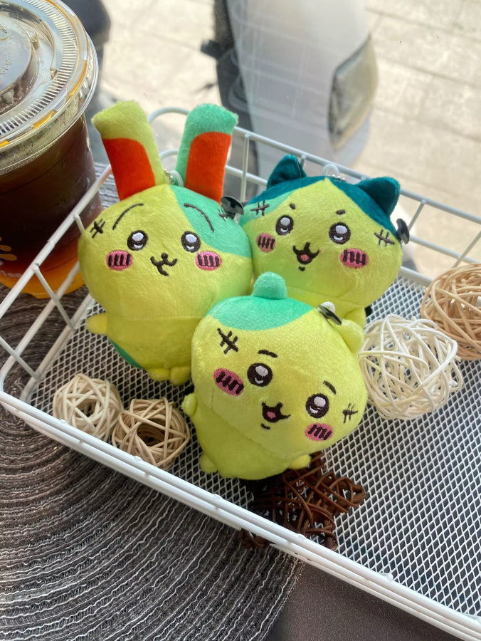 Bandai Jiyi Mini-Fell-Spielzeuganhänger, Plüsch / Textil, Tiere - Bild 3