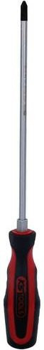 KS Tools ERGOTORQUEplus Kreuzschlitz-Schraubendreher PH 2 in Rot, Länge: 305 mm - Bild 1